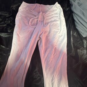 new white low rise shein leggings